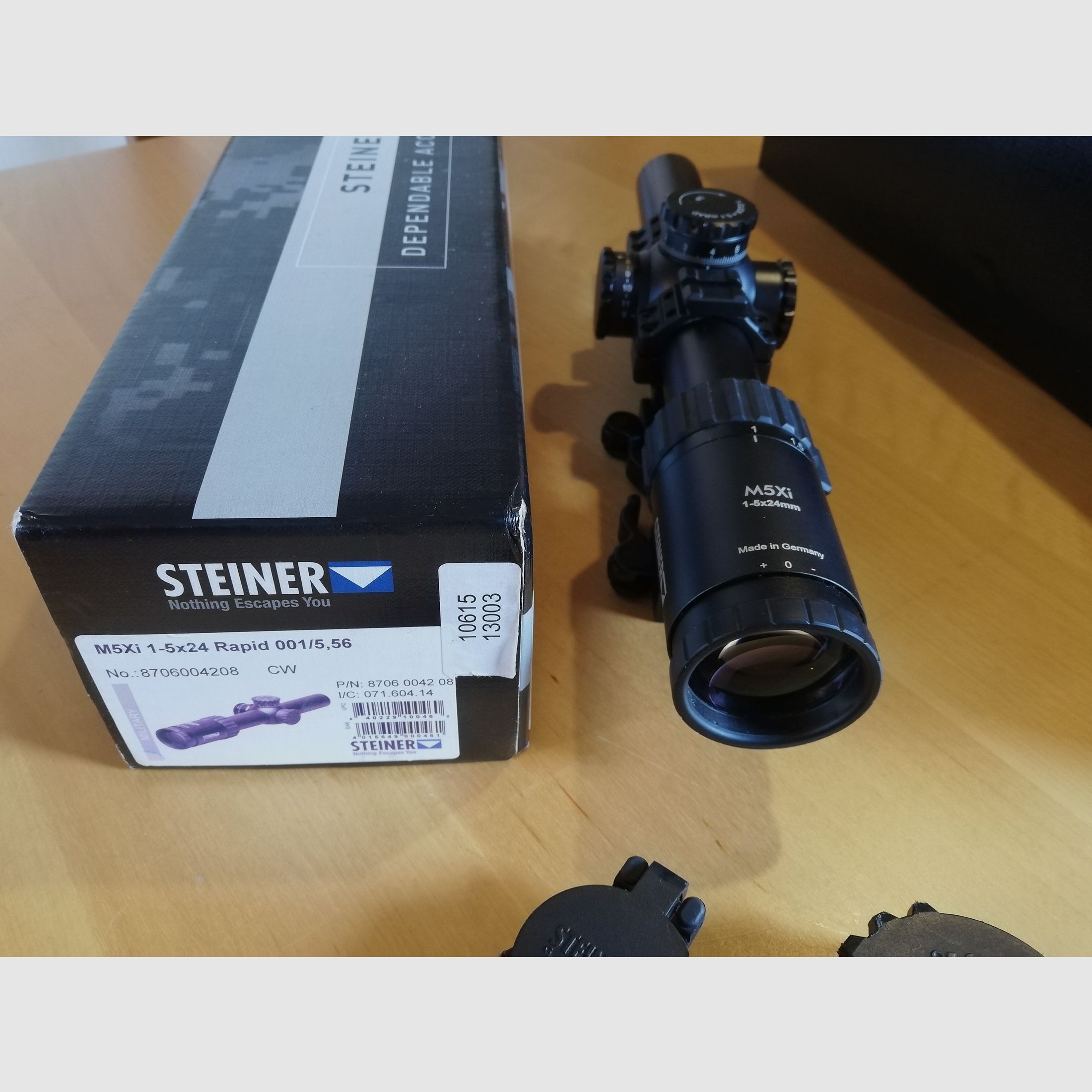 Steiner Shortdot M5Xi 1-5x24 plus Montage 