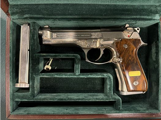 PISTOLA BERETTA 98 DE LUXE SILVER