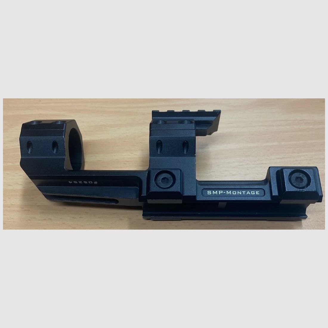 Schmeisser SMP Blockmontage, diametro dell'anello 30mm, inclusa piastra superiore Picatinny per Red Dot, ecc.