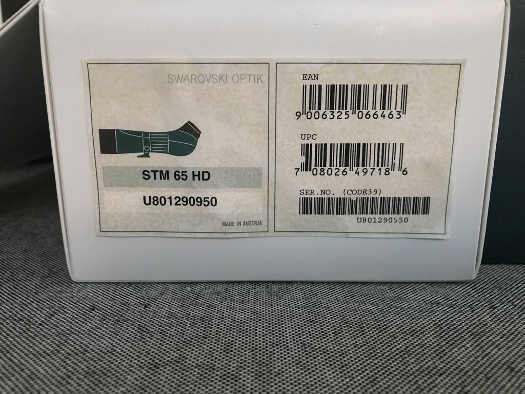 Swarovski telescopi/spektiv STM 65 HD, oculare 25-50x, custodia "come nuovo