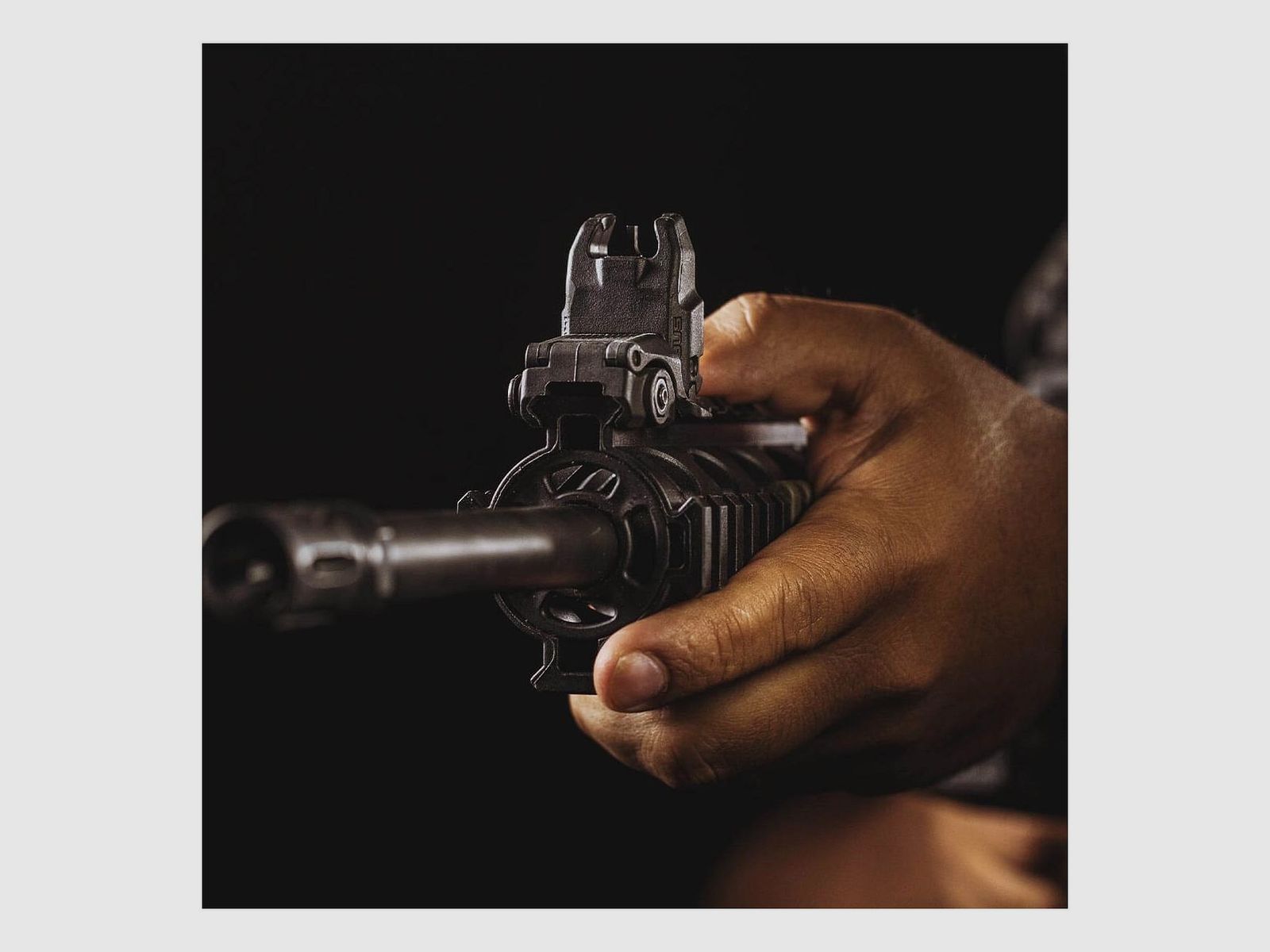 Magpul – MBUS Original Visierung Schwarz | Korn, Bild 5 von 5