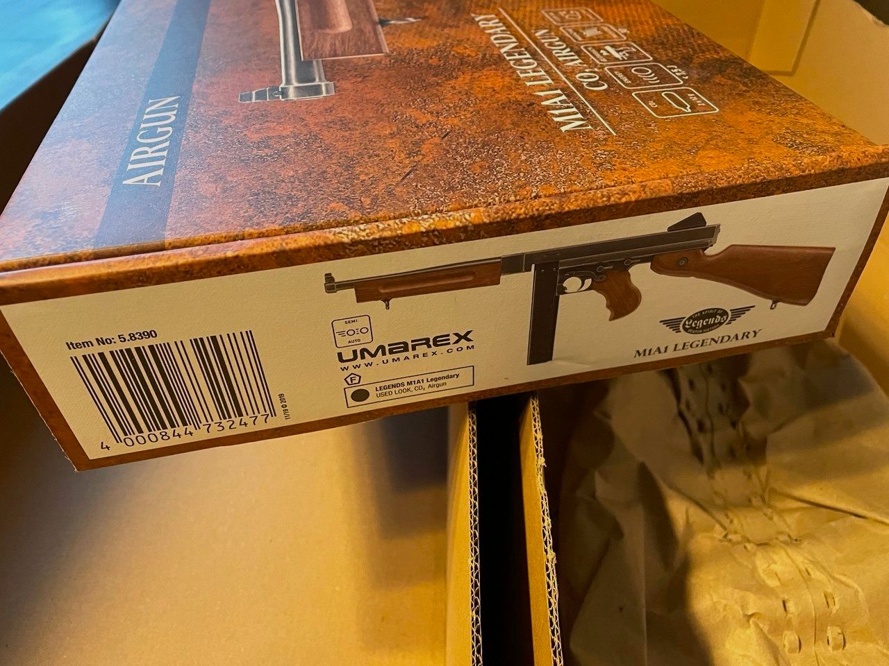 Legends M1A1 Legendary Used Look 4,5mm BB CO2 jak nowy TOP