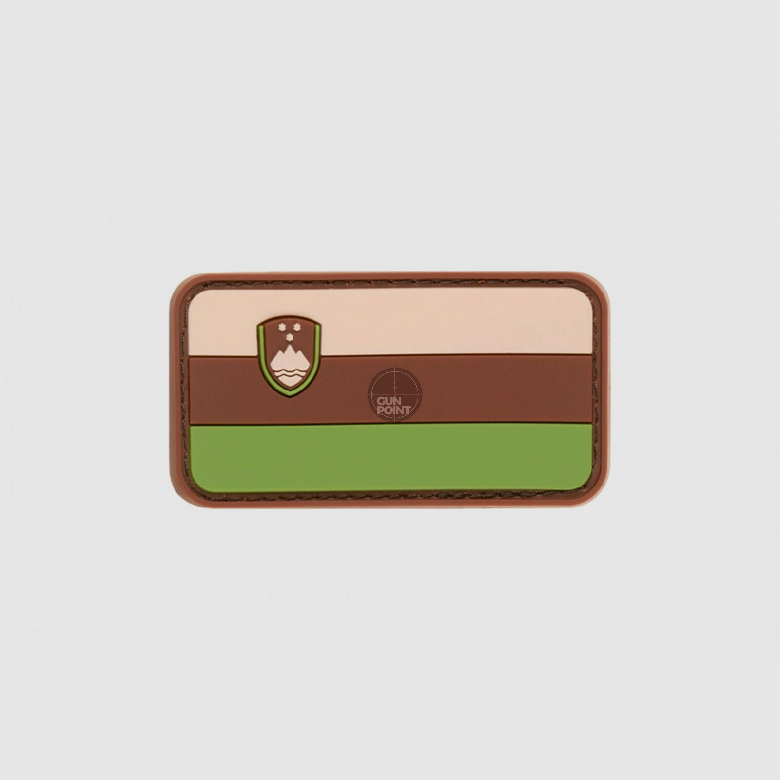 Slovenia Flag Rubber Patch