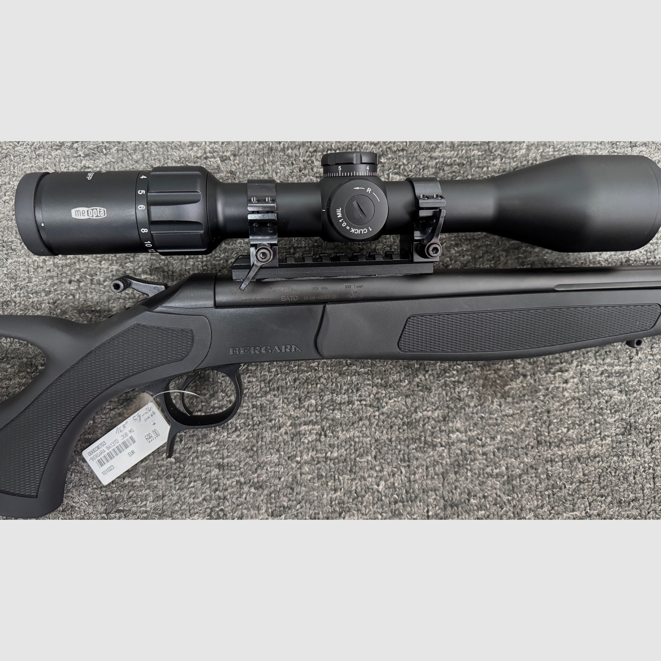 Bergara BA13TD .308Win. con MG con Meopta 3-15x50 con LP - Arma nueva