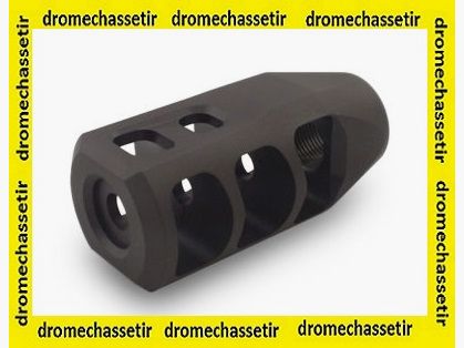 Frein de bouche M11 severe duty, cal 338, filetage 5/8×24, noir, A04008