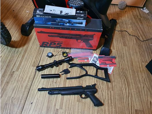 Umarex RP5 Carbine Kit CO² Druckluftgewehr Kal. 4,5 mm (.177) Diabolo 7,5 Joule