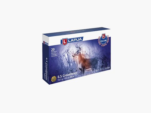 Lapua	 Mega SP 10,1g / 156gr 20St 6,5Creedmoor