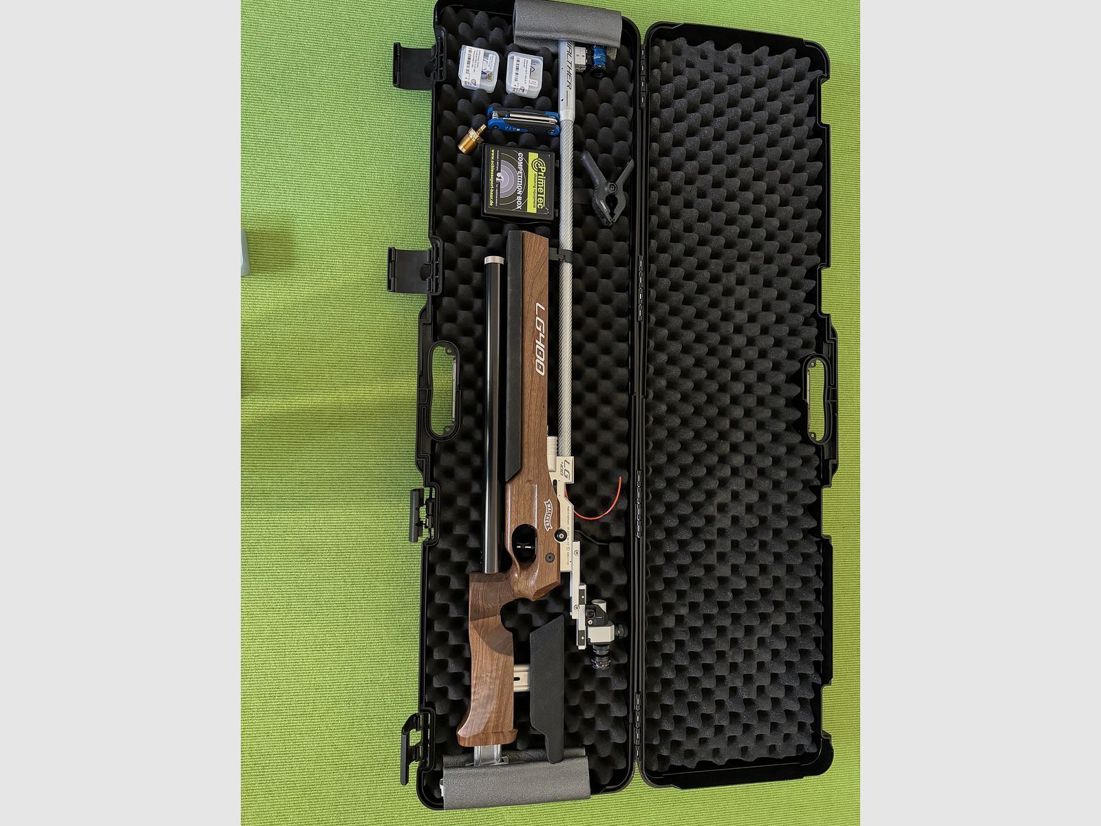 Walther LG400 Holzschaft Auflage