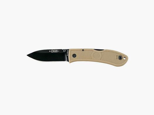 Dozier Folding Hunter Coyote Brown Kabar Klappmesser