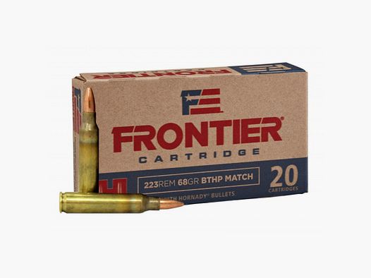 223 Remington Hornady FRONTIER® 68 gr BTHP MATCH™ VE20