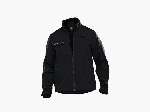 GK PRO SOFTSHELL JACKET ZWART Beveiliging
