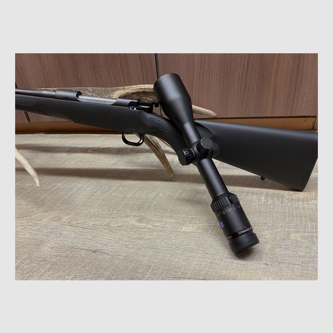 Mauser M12 Extreme, avec Zeiss Conquest V6 2,5-15x56, avec rail
