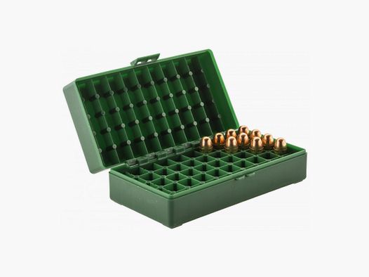 Aufbewahrungsbox für 50 Patronen Kal. 45 ACP