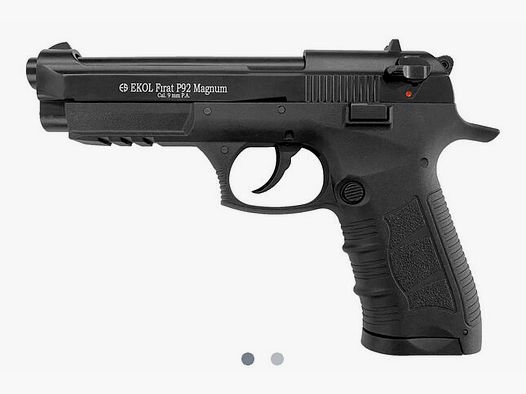 Ekol EKOL Firat P92 Magnum Black 9mm P.A.K. - Gas Signal