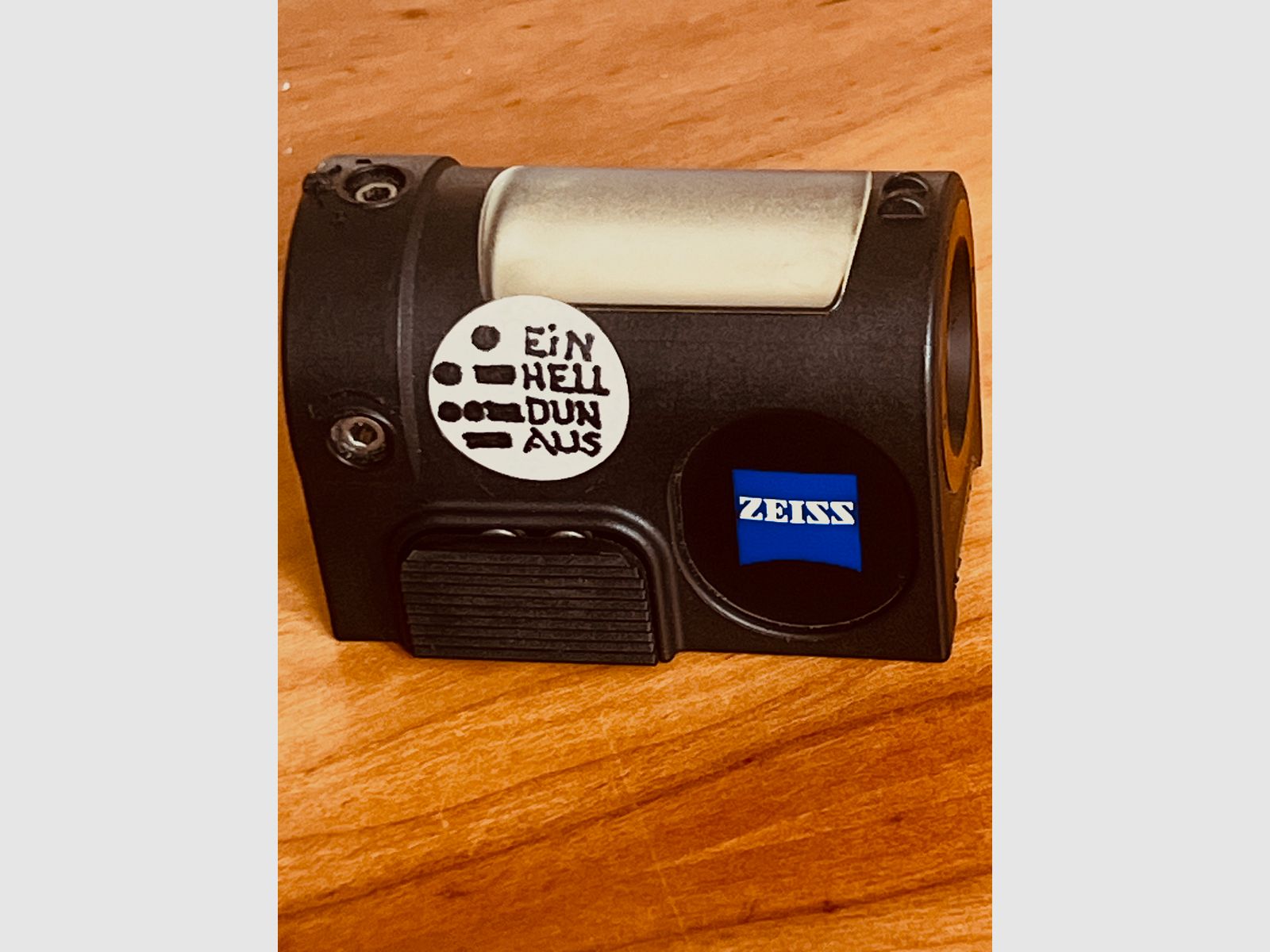 Visor de punto rojo Zeiss para riel Picatinny