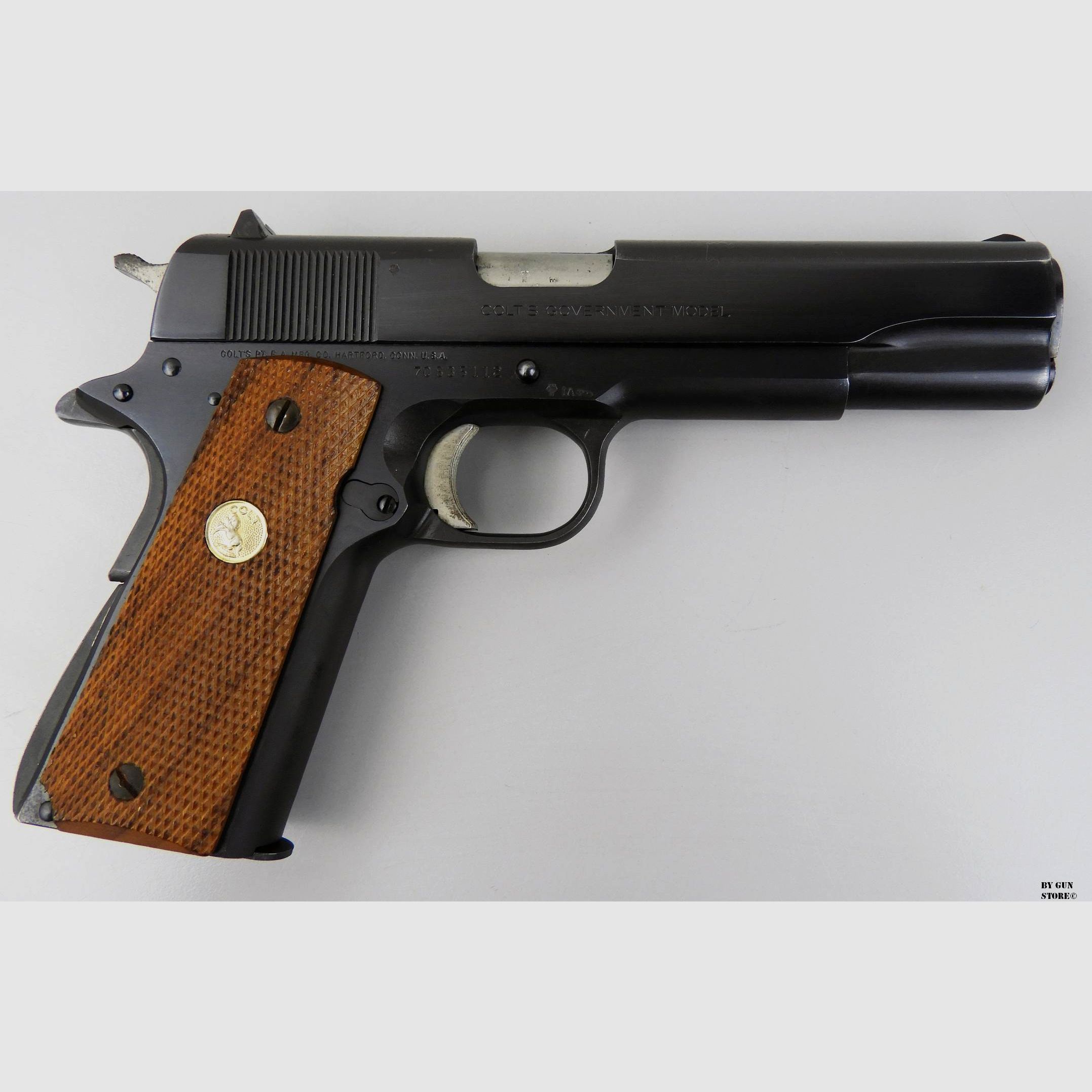 Pistolet Colt MKIV Series ’70 mod. GVT Modèle .38 Super Auto n° de série 70S35112, image 3 sur 13
