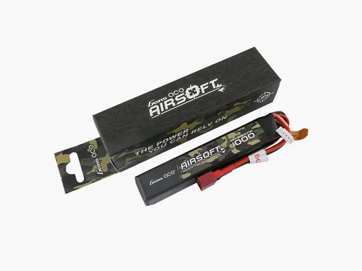 Gens Ace 25C 1000mAh 3S1P 11.1V Nunchuck LiPo-Akku mit T-Stecker