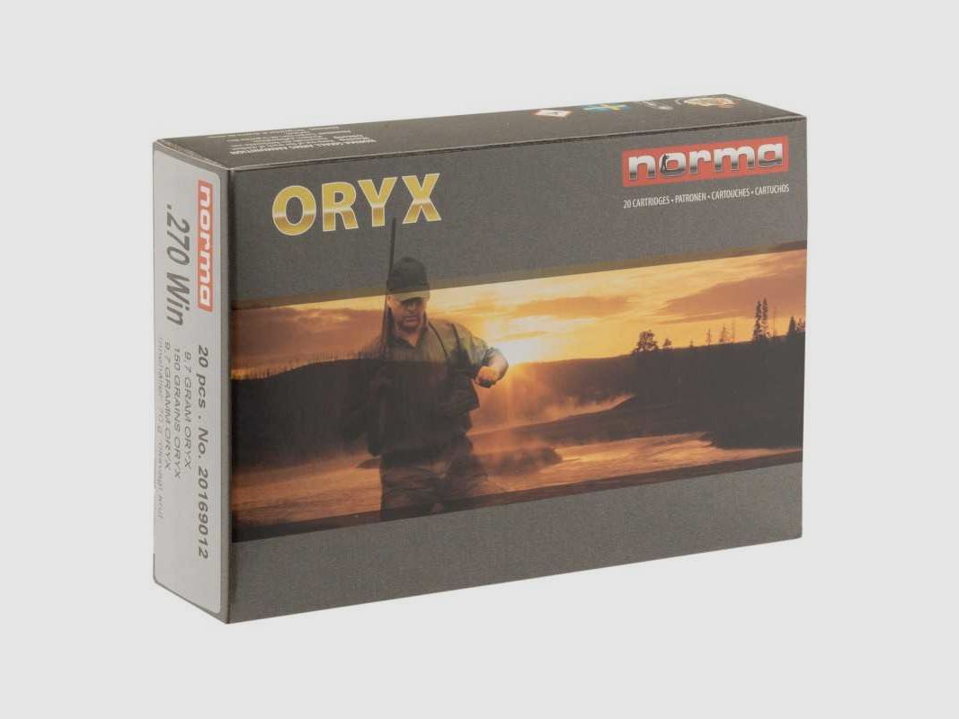 Large game ammunition Norma Cal. 270 Winchester - Cal. 270 Win type ORYX, image 4 of 4
