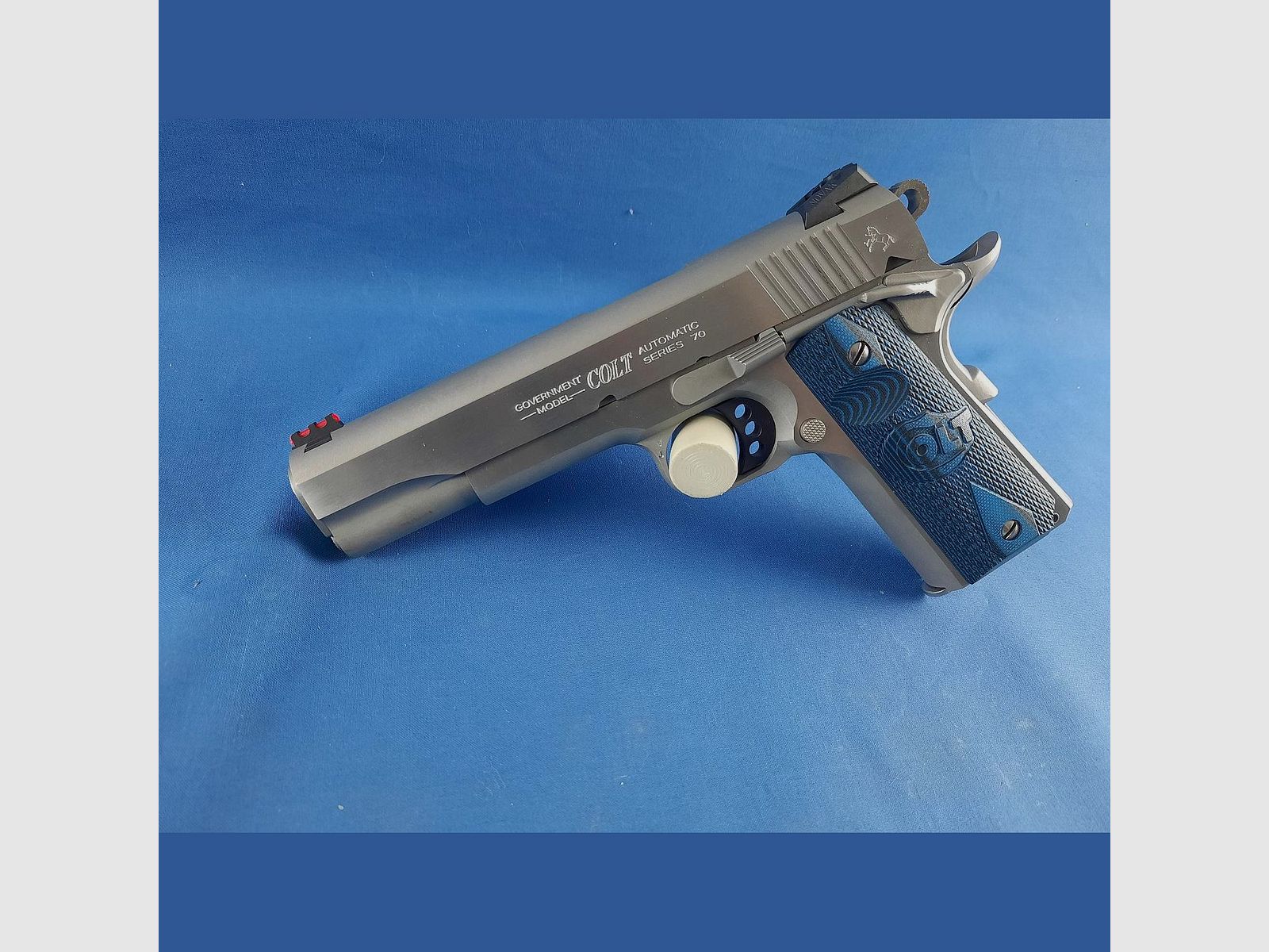 Colt Government Competition Series 70 National Match Cañón 5" Cal. 9x19mm Acero inoxidable, imagen 1 de 4