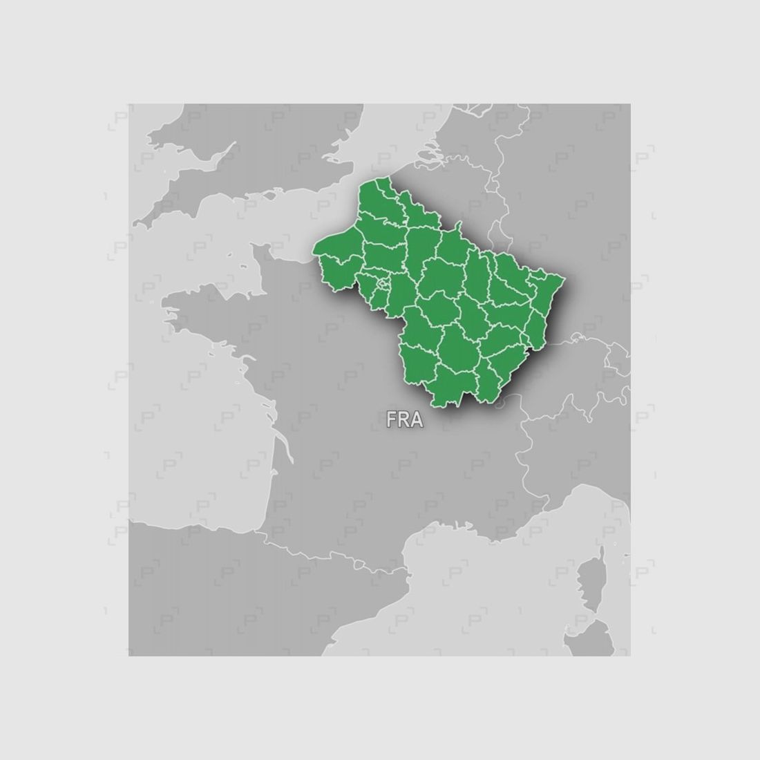 Topographische Karten GARMIN TOPO FRANCE V6 PRO für Ortungs-Halsbänder, Bild 2 von 3