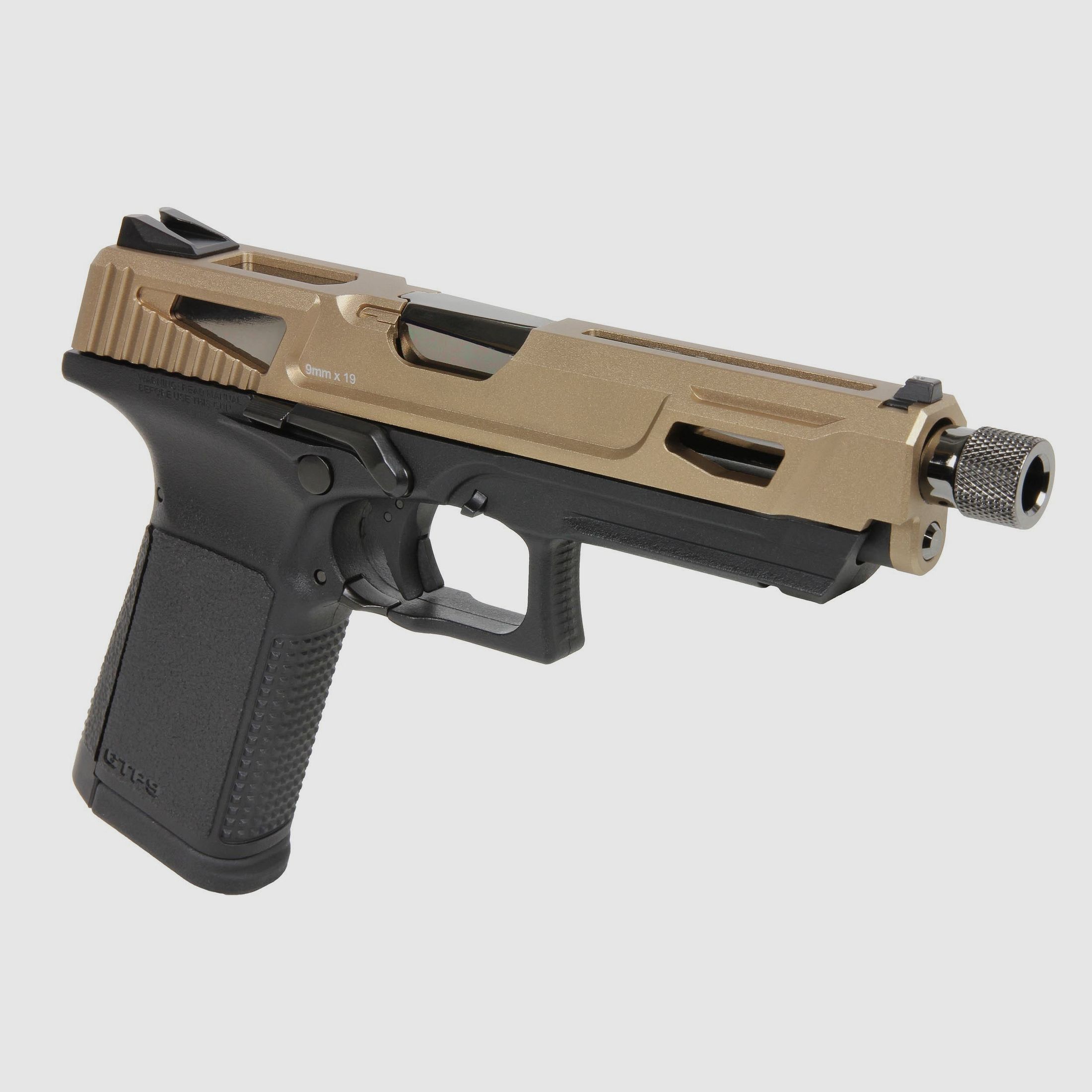 REPLIK GBB PISTOLE GTP9 GAS 0,9J MS DST GOLD, Bild 4 von 6