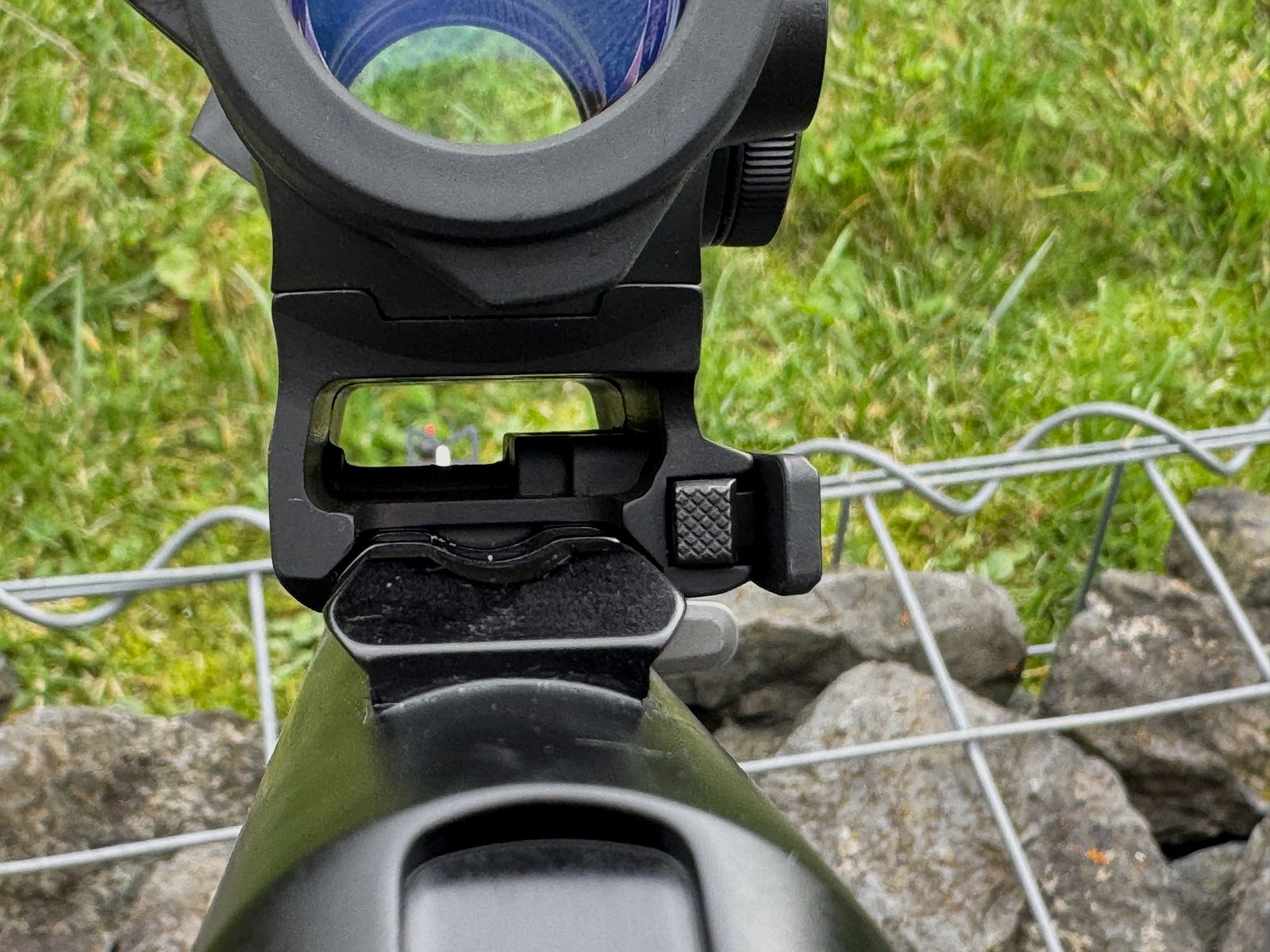 Browning BAR MK3 Tracker 9.3*62 with Holosun red dot sight and Picatinny rail - like new