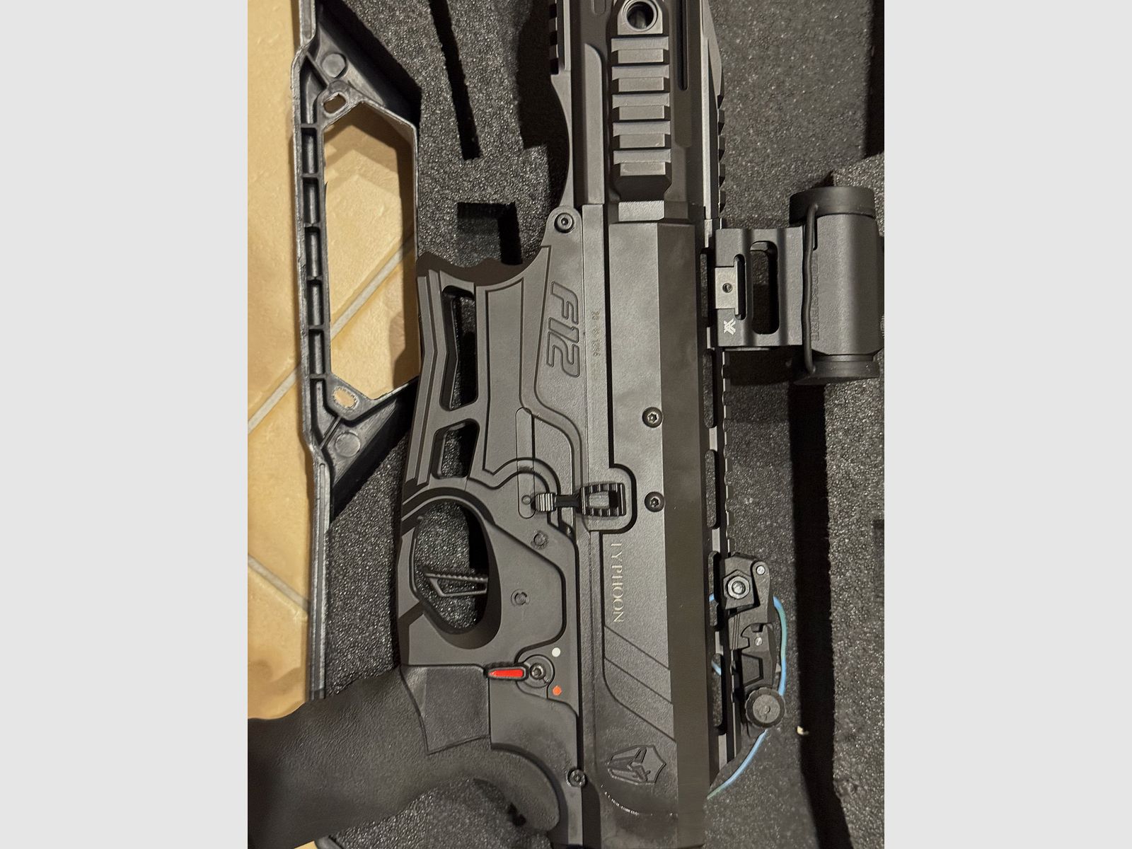 Typhoon F12 Maxi Black IPSC con Vortex Red Dot – come nuovo – max. 200–250 colpi