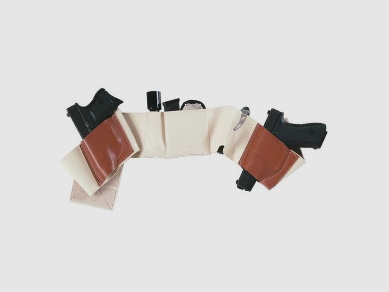 GALCO INTERNATIONAL UNDERWRAPS BELLY BAND-KHAKI-X-LARGE