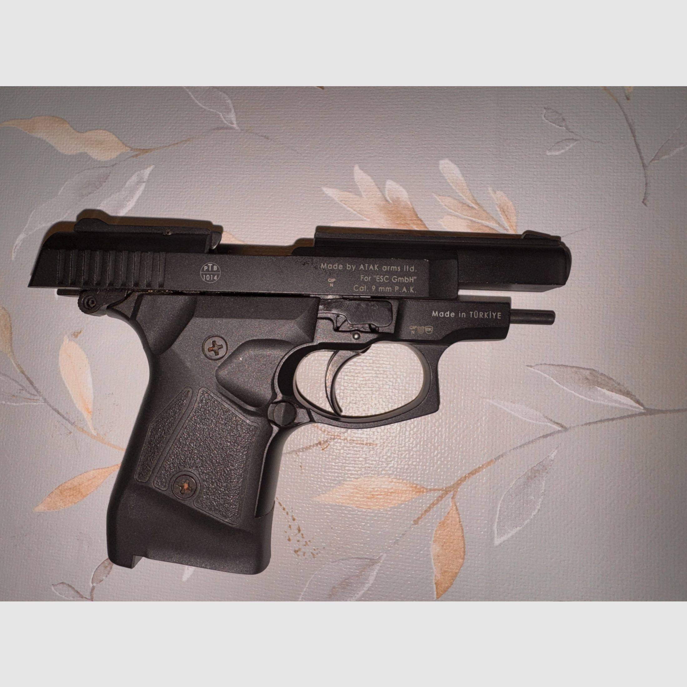 Zoraki MOD. 914 cal.9mm PAK Schreckschuss Platzpatrone , Bild 6 von 12