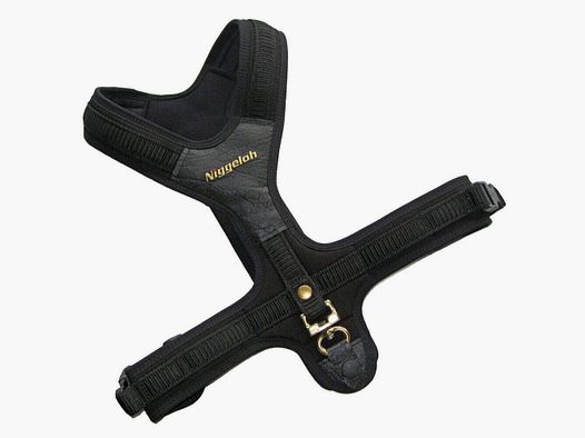 Niggeloh black dog harness