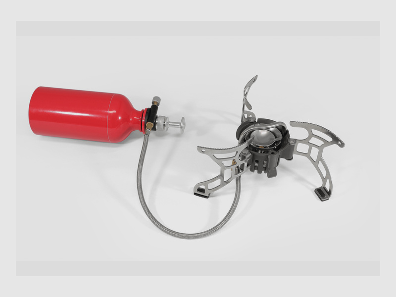 Gaskocher 'Rugged Multifuel' 3500W inkl. Multifuel Werkzeugkit und Packsack
