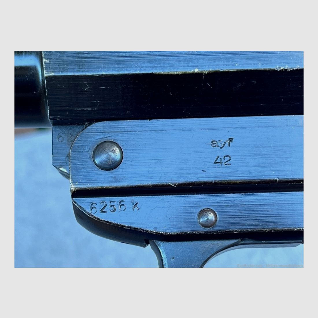 Leuchtpistole LP34 ayf 42 aus Wk2. 