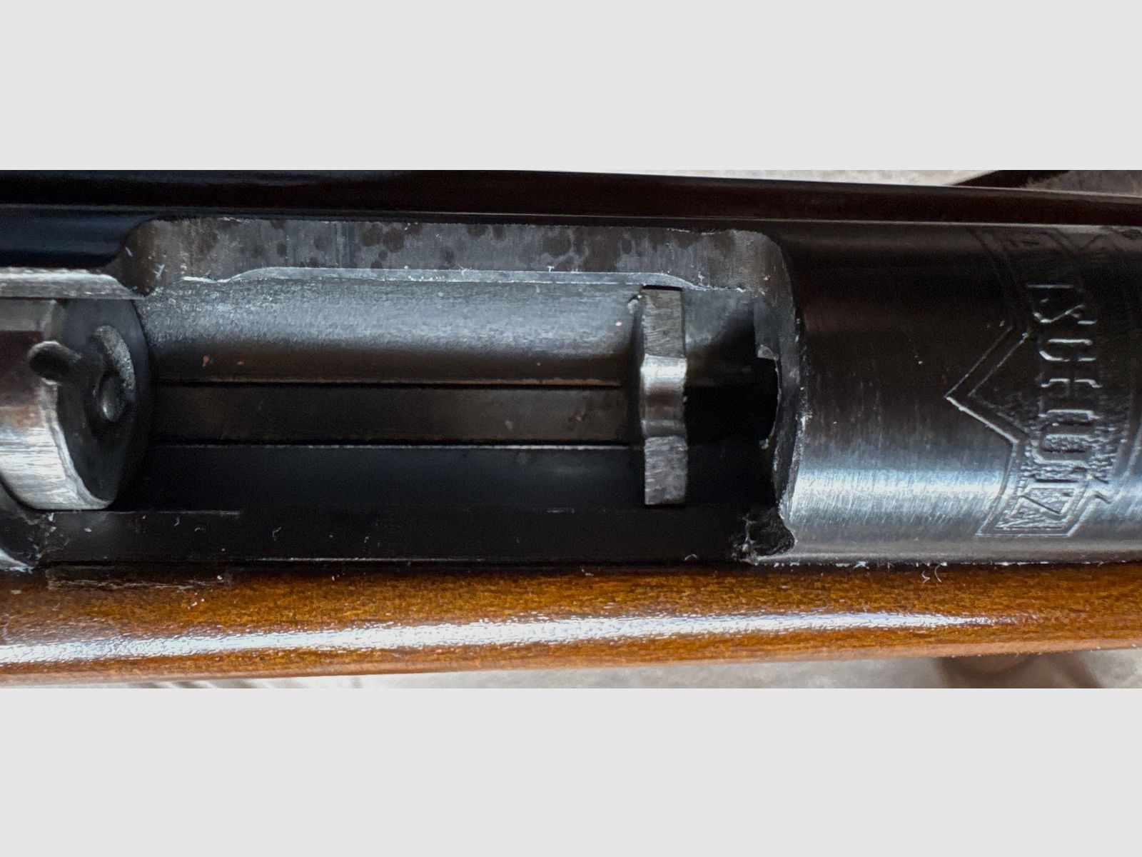 J.G. Anschütz Waffenfabrik GmbH Ulm/D. Germany 6mm Flobert  Einzellader-Flinte mit Riemen