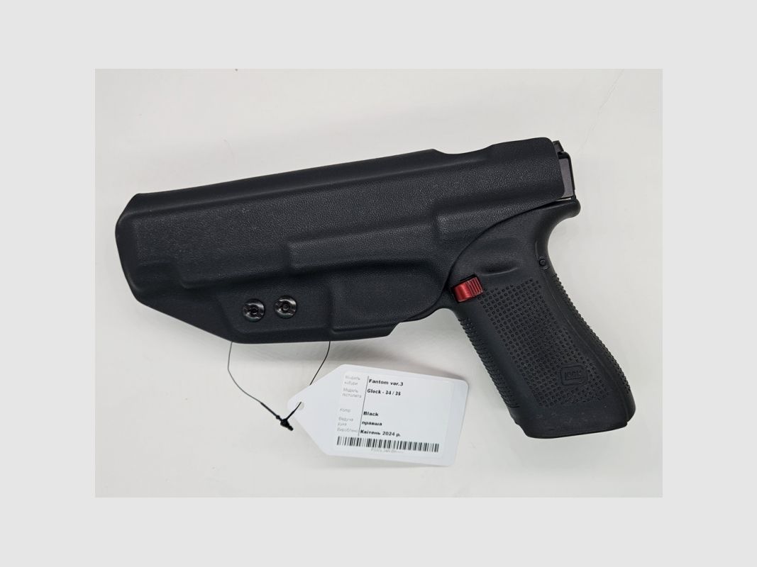 Futteral ATA FANTOM V3 GLOCK 34/35 IWB Innen schwarz rechts, Bild 4 von 5