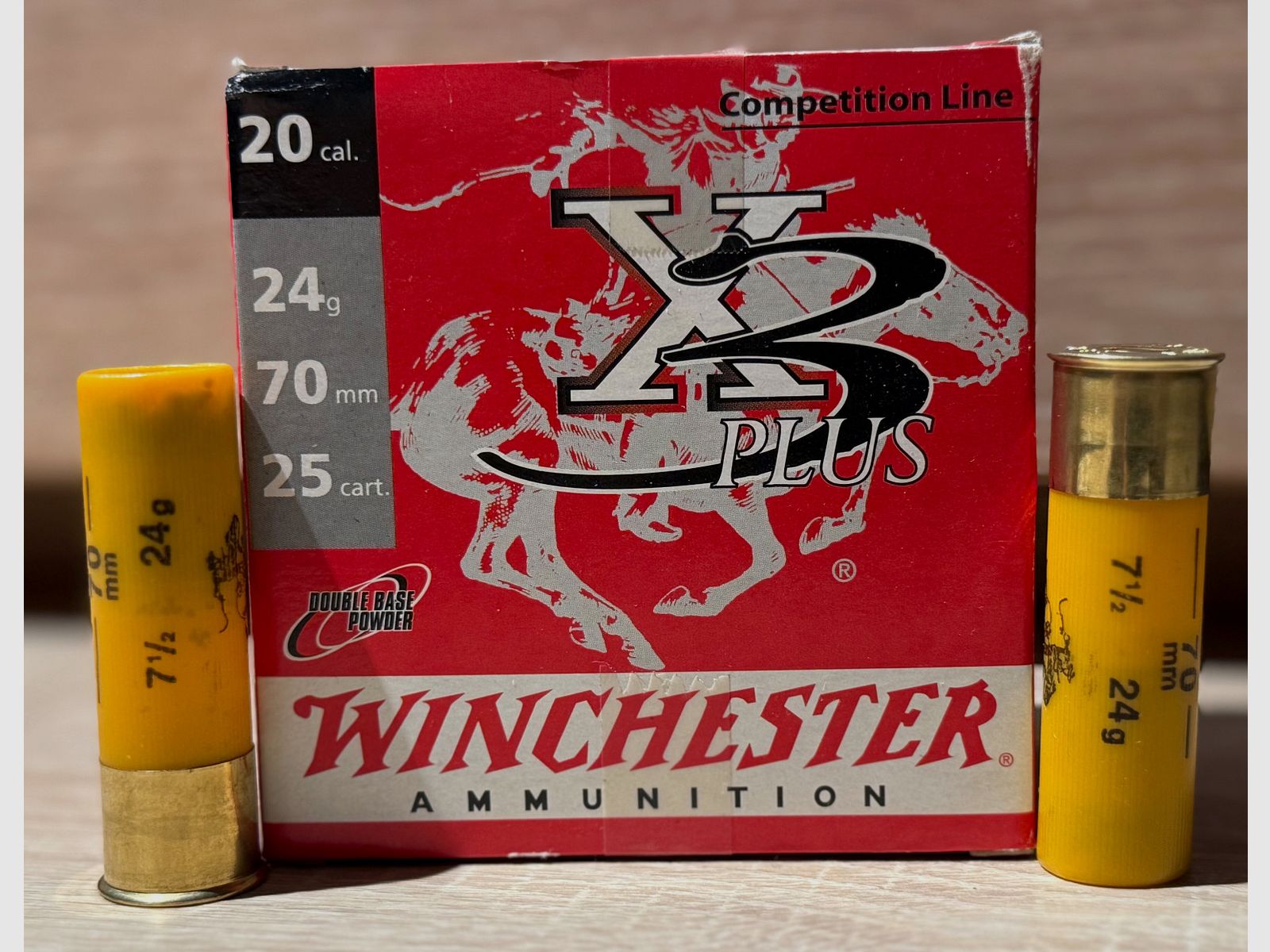 Winchester X3 Plus Competition Line- 20/70 - 24g - No. 7.5 (2.4mm) - Lead