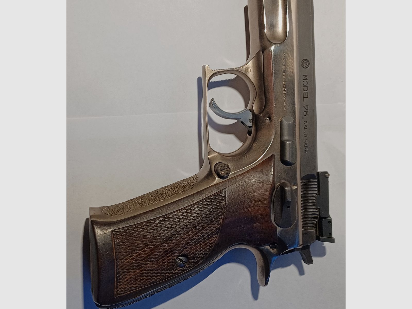 CZ 75 in 9 mm Luger, SA/DA,  80er-Jahre Qualitätsverarbeitung in Ganzstahl