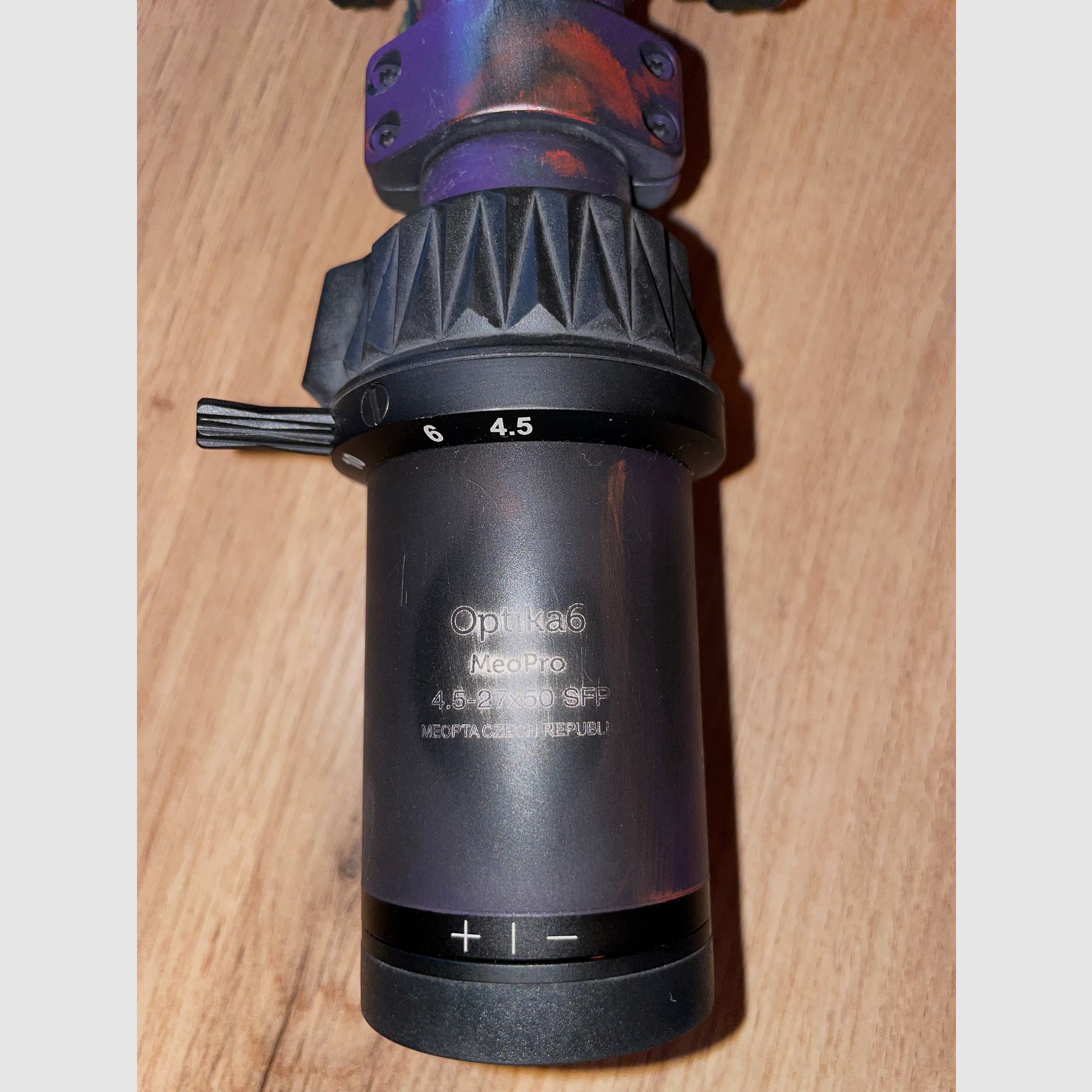 Meopta Meopro Optika6 4,5-27x50 SFP mit Montage