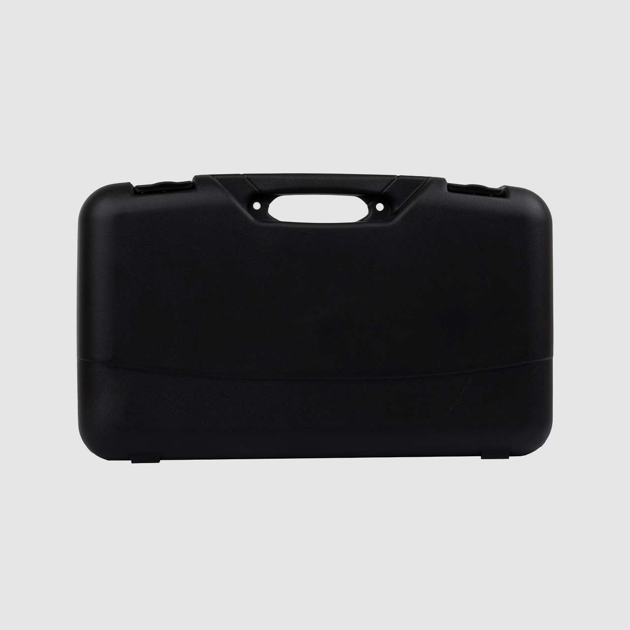 Pistolenkoffer Transportkoffer Megaline 49 x 29 x 7,5 cm Messingscharniere Polypropylen Noppenschaumstoff SchnappverschlĂĽsse schwarz