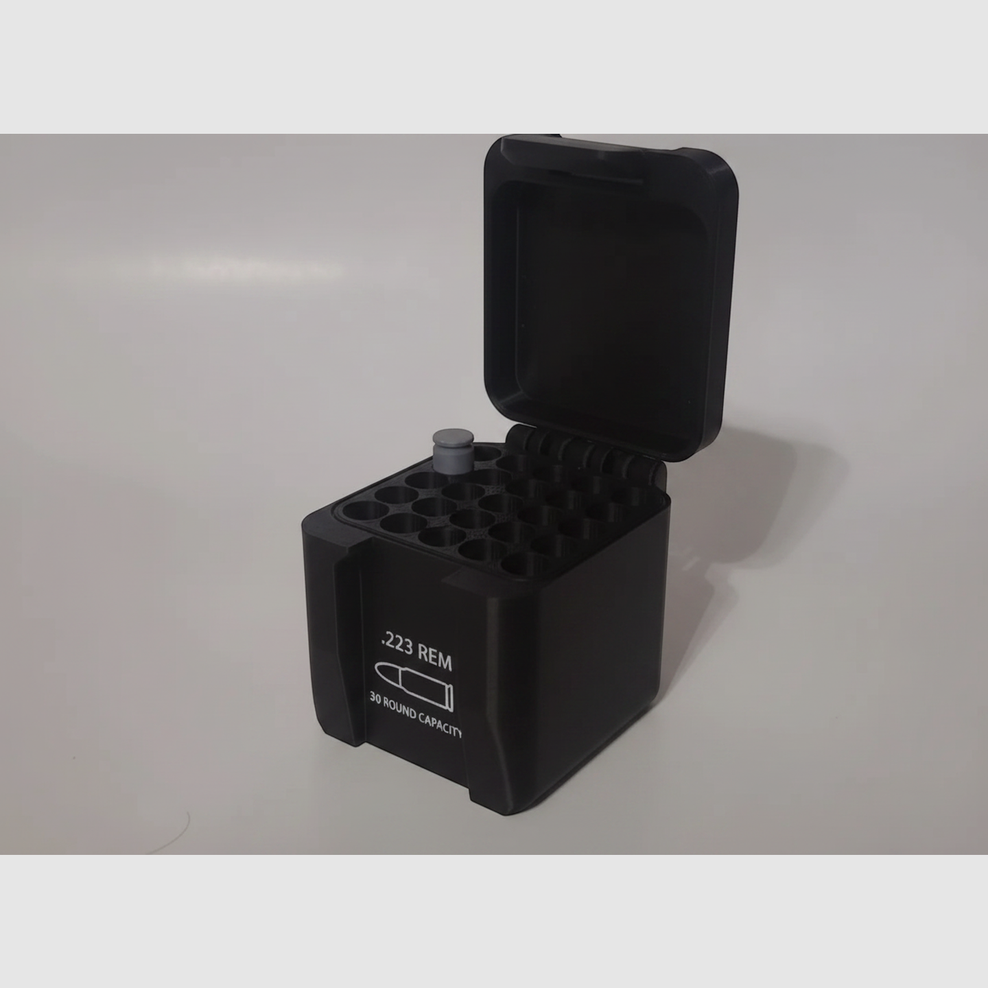 Filamelt ammunition box / 308 Winchester / 'folding / locking lid' / cartridge box, ammo box, image 7 of 10