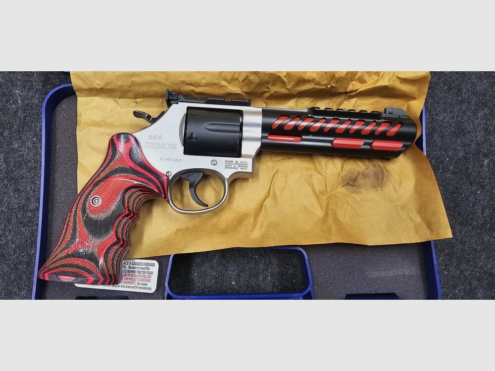 Smith & Wesson Mod. 686 Demon 6" 15 Aniversario Waimex