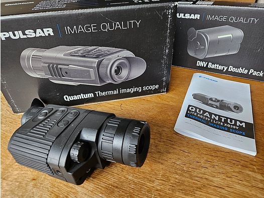 Wärmebildkamera PULSAR QUANTUM LITE XQ30V + viel Zubehör, OVP