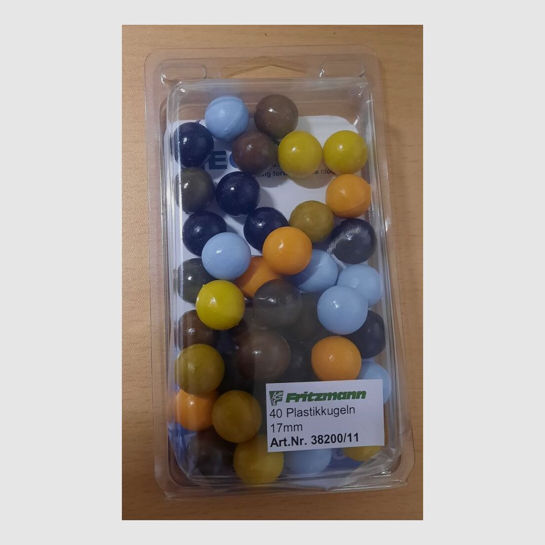 Fritzmann Plastikkugeln 17mm