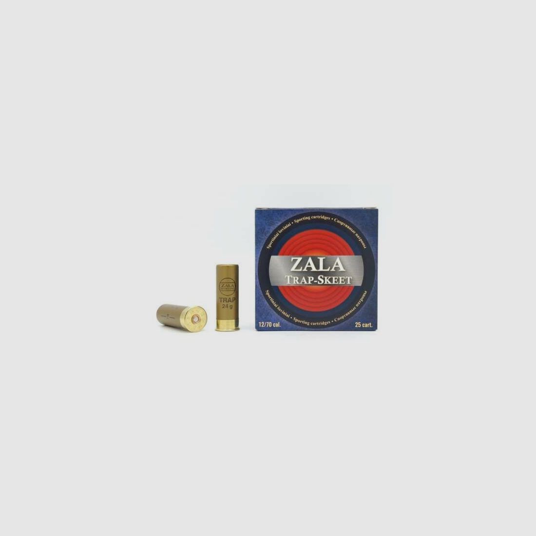 Zala 12/70 ZALA TRAP 24g 2,4mm cartucce a pallini