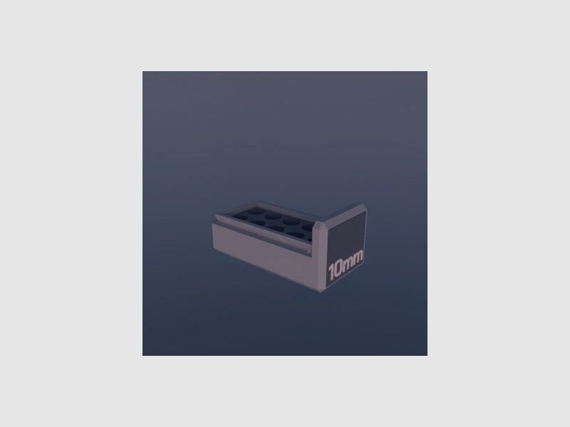 Filamelt Munitionsbox / 10mm Auto / ‘Schiebedeckel’ / Patronenbox, Ammo Box