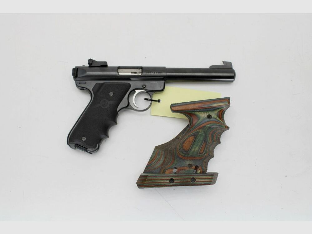 Ruger MK2 with molded grip .22lr