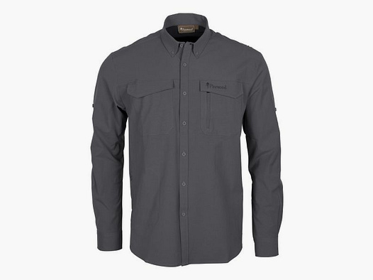 Pinewood Pinewood Hemd Everyday Travel L/S ash grey