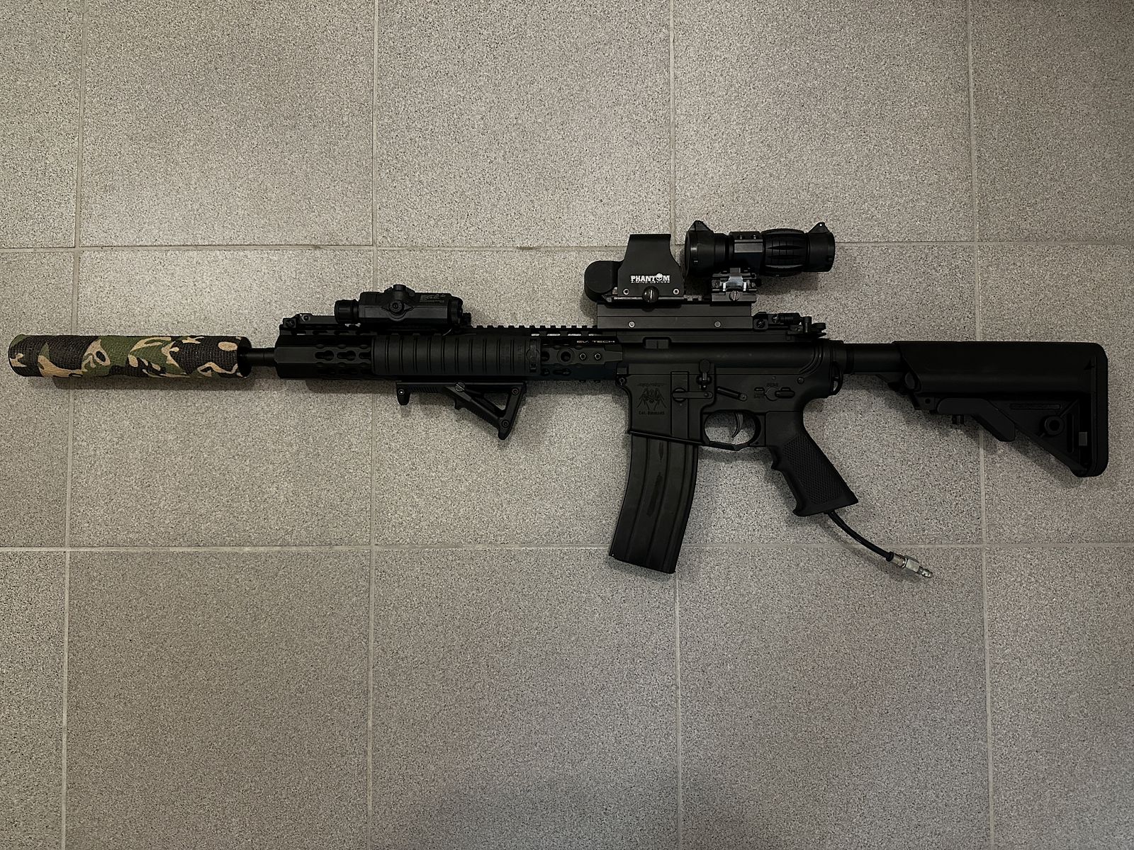 Airsoft Set mit sehr viel Zubehör