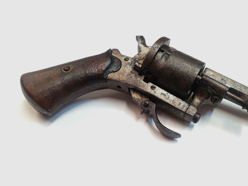 Unekannt Unbekannter Stiftfeuerrevolver ähnlich Lefaucheux - .32 Black Powder Only