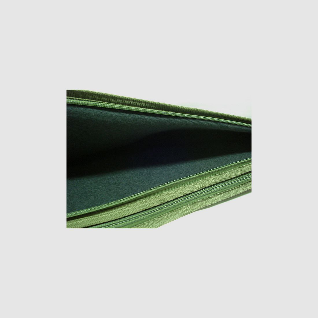Greenlands Futteral 2 Waffen - grün, 130x29x3 cm doppelt