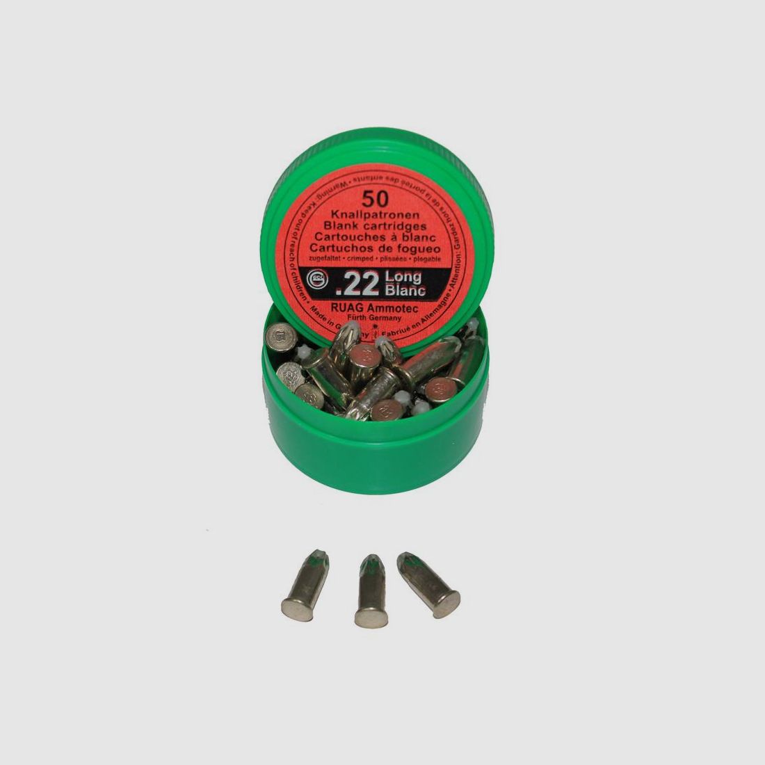 Geco Knallpatrone .22 Long - 50 Schuss